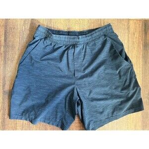 Lululemon Pace Breaker Shorts 5” Inseam Lined Heather Blue Men Sz Small Active